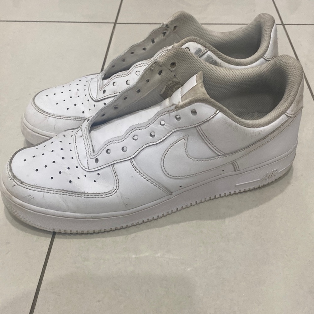 White Air Force 1s